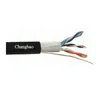 Cat5e 24AWG 4 Pairs with Waterproof Tape , LLDPE Jacket UV and Water Resistant Direct Burial Outdoor Internet / Ethernet Cable