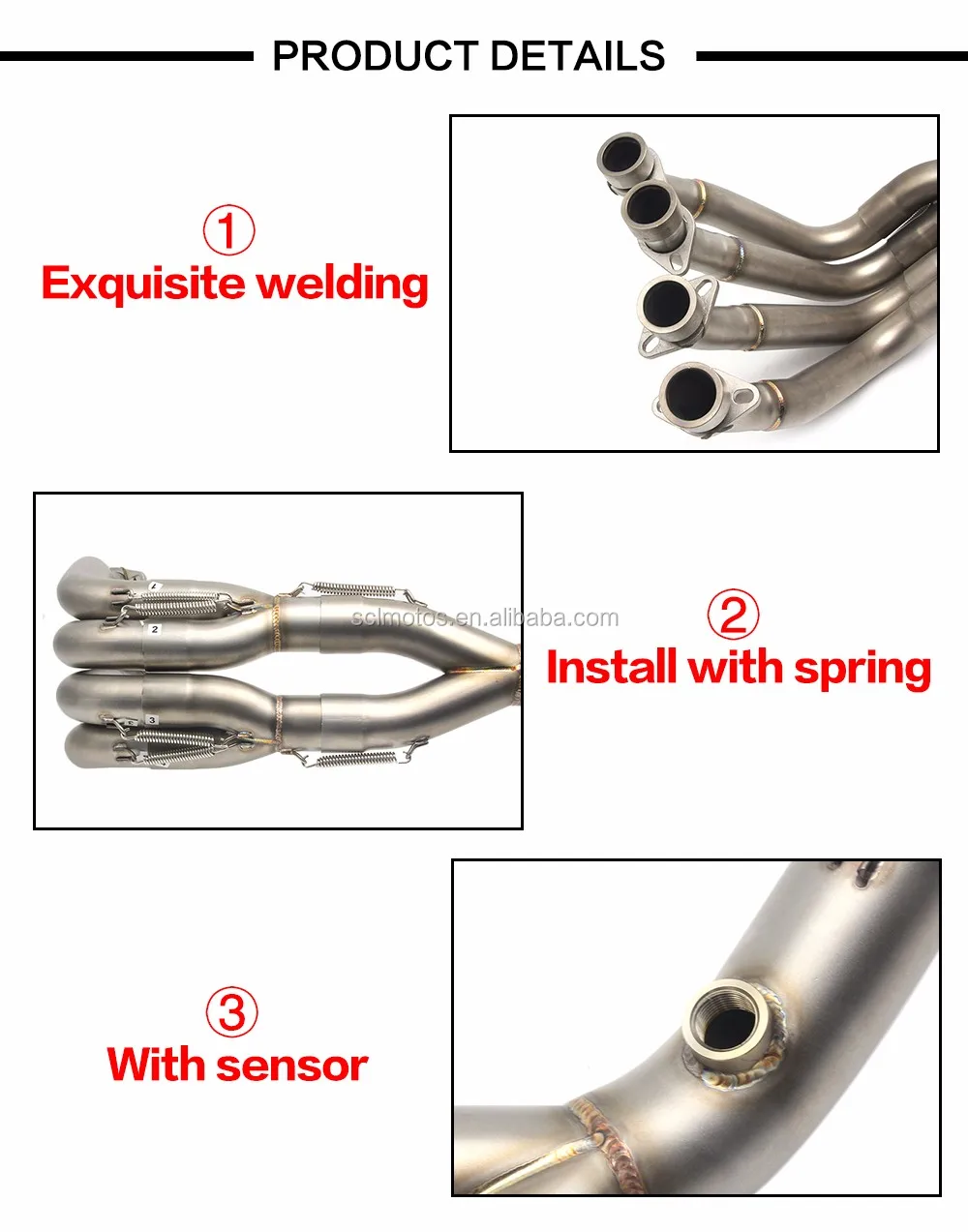Scl2018020010 Highemission Motorcycle Manufacturers Exhaust Buy