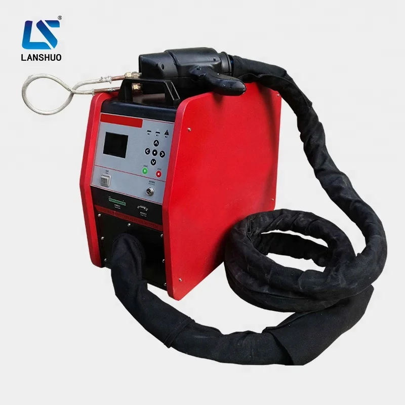 20kw High Frequency Small Handheld Induction Brazing Machine With Soft Cable Online Support