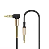AUX Cable Jack 3.5mm Male To Male Audio Cable 90 Degree Speaker Cable for Headphones