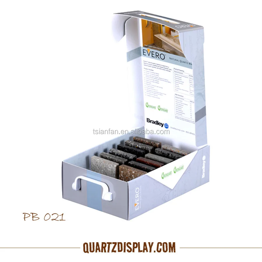 Custom Portable Ceramics Stone Tile Display Box