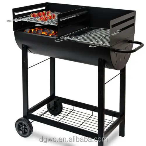 Barrel Double Bbq Charcoal Grill Indoor Barrel Double Bbq Charcoal Grill