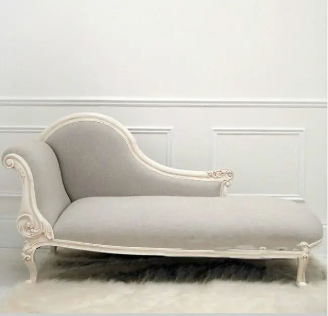 Antique Design Kids Royal Carved Chaise Lounge Chair, American Style Antique design kids royal carved chaise lounge chair, American style linen toddler lounge chairs, - Antique Design Kids Royal Carved Chaise Lounge Chair, American Style