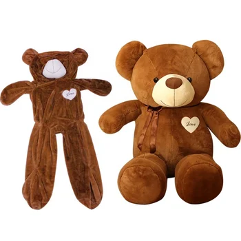 Unstuffed Teddy Bear Skins Plush Animal Skins - Buy Teddy ...