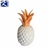 China supplier white ceramic decorative pineapple for home decoration