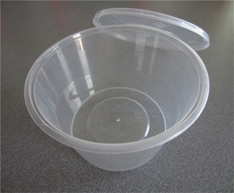 Wholesale Microwave Cheap Soup Bowl With Lid Plastic Bowl For Soup With Lid Plastic Soup Bowl