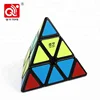Colorful 3 layer 95mm pyramid cube kid intelligence toys for beginner