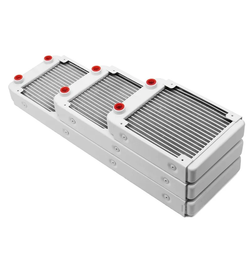 Aluminum 120mm 240mm 360mm 18 Pipe Computer Water Discharge Heat