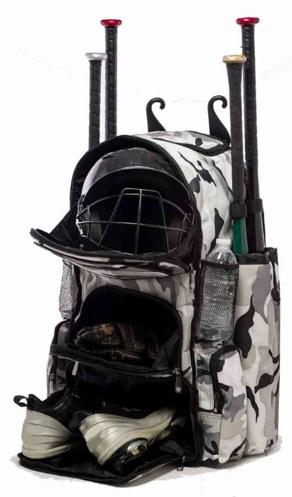 camo baseball bag