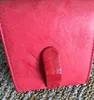 Red Vintage Pocket Travel Folding Desk Digital Clock