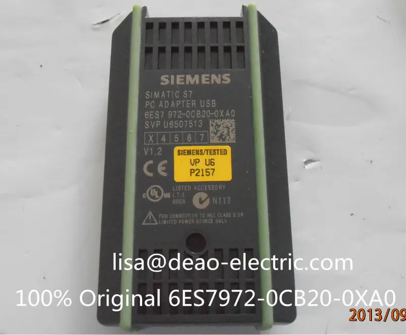 SIEMENS 6ES7 972-0CA21-0XA0 SIMATIC S7; PC Adapter USED 