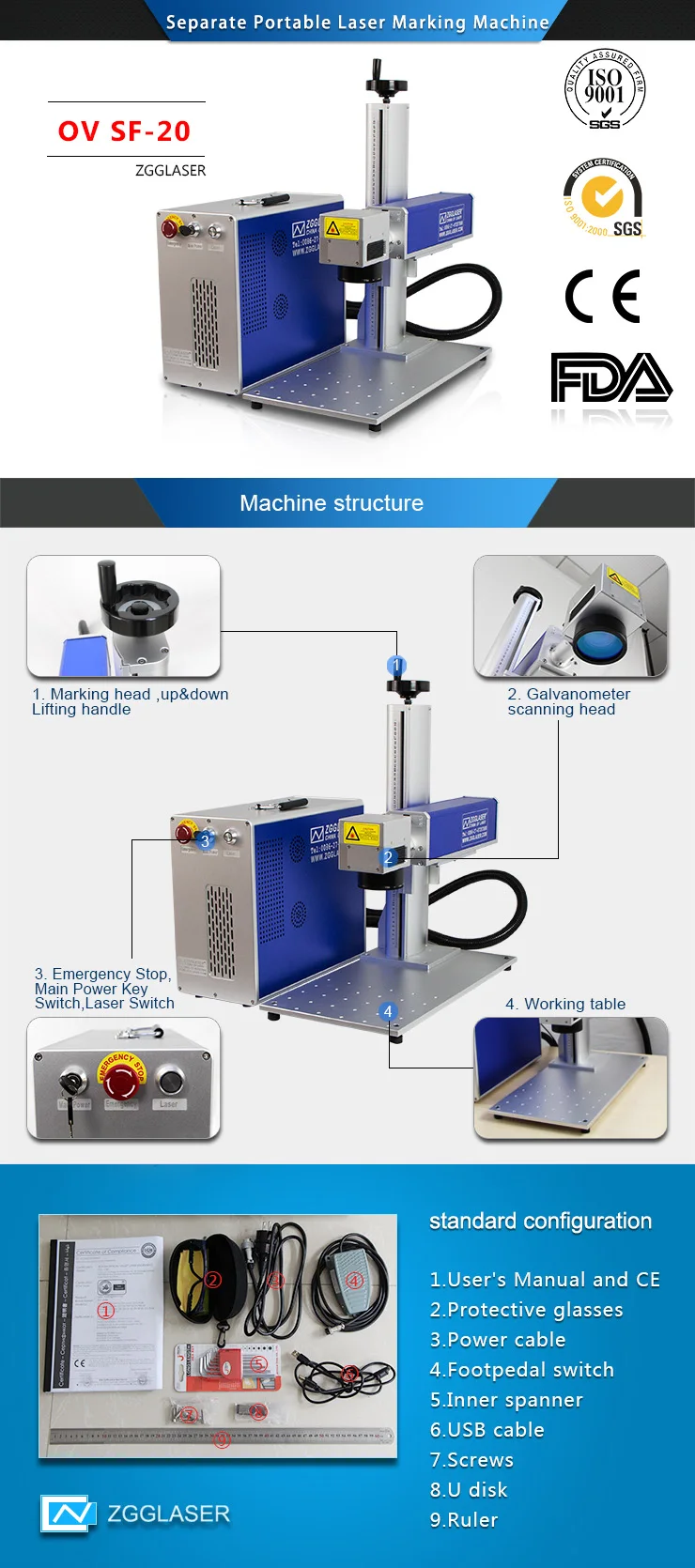 Cattle Tags Laser Engraving Machine/laser Printer Ear Tag Buy Cattle