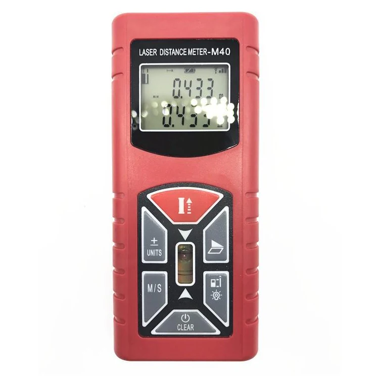 40m Laser Level Distance Meter Measurement Laser Range Finder Area