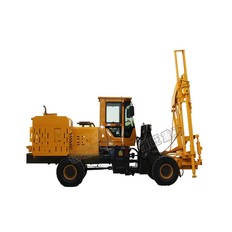 hydraulic pilling machine wood pile drilling driver machine for excavator
