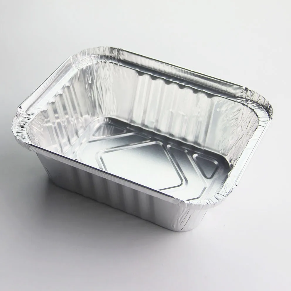 Disposable For Airlines Food Grade Airline Catering Aluminum Foil Trays