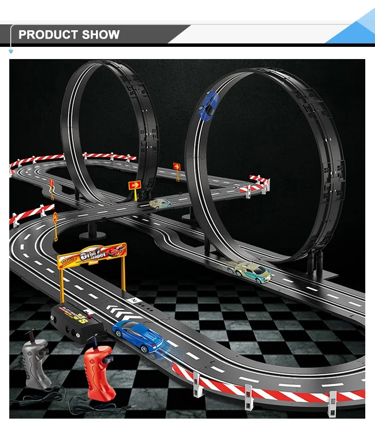 High quality diy electric racing set slot car 1/32.jpg