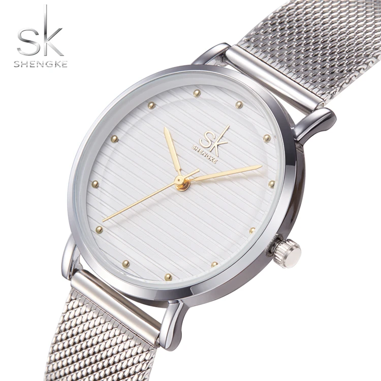 Sk K0049 Shengke Marke Mode Armbanduhren Frauen Edelstahl Band Frauen Kleid Uhren Frauen Quarz Uhr Buy Hersteller In Kanada Legierung Leder Uhr Schone Uhr Product On Alibaba Com