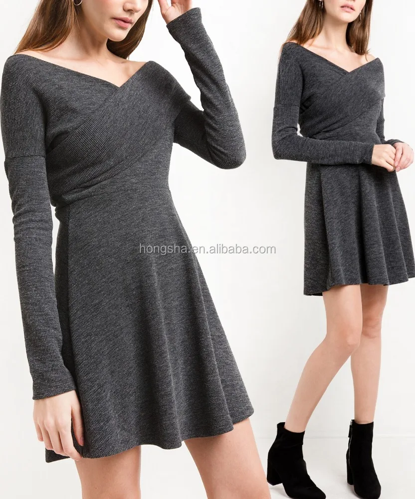 fit and flare winter dress