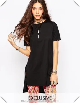 longline t shirt dress