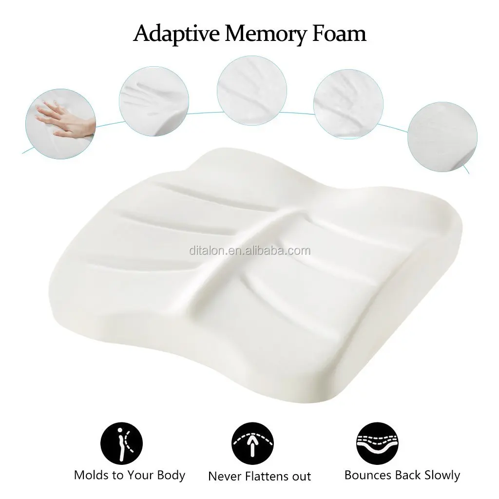 Premium Mesh Lower Back Support Pillow For Office Desk Chair Car Seat