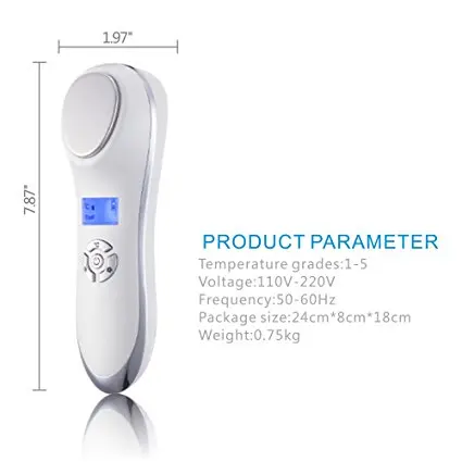 tightening vibration facial device skin roller laser