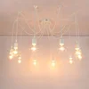 12 Heads Colorful Pendant Light E27 Spider Shape Hanging Lamps