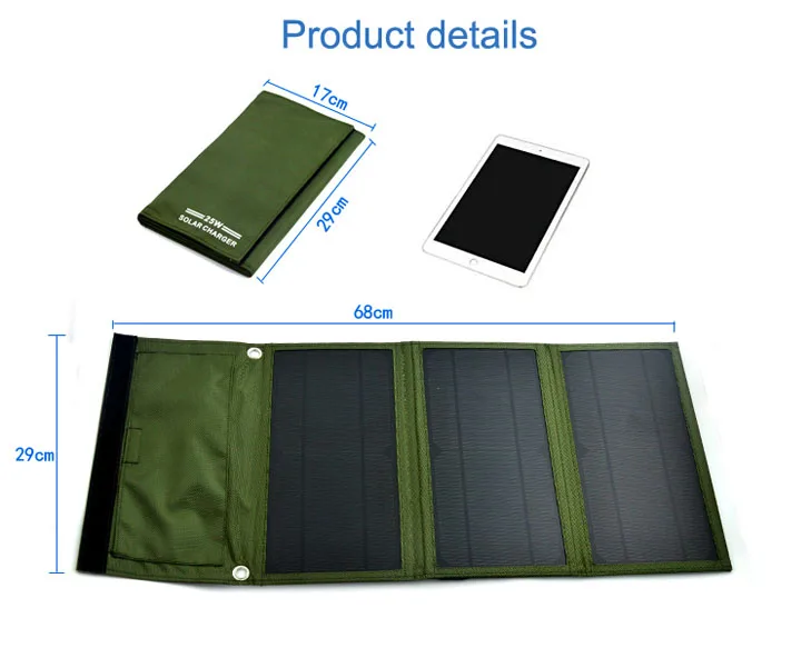 Solar mobile charger power banks portable solar panel chargers for smart phone waterproof solar phone charger cell - ANKUX.COM