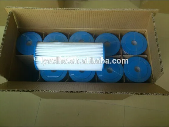 2.5x10 20 4.5x10 20 inch Washable PE Polyester Pleated Poly Sediment 5 10 20 micron Water Filter Cartridge for factory China