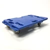 Plastic dolly can be assembled flat cart transport furniture and flowerpot