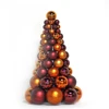 Christmas decoration tabletop plastic bauble tree