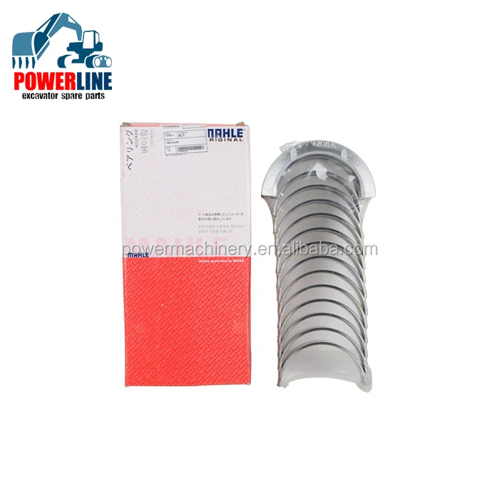6CT 디젤 엔진 3944153 Mahle 크랭크 축 베어링 180DE HL770-7 HL770-9 R290LC7 R305LC7 ...
