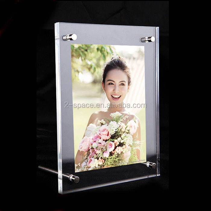 Clear Acrylic Frame 8x10 Large Acrylic Picture Frame Transparent ...