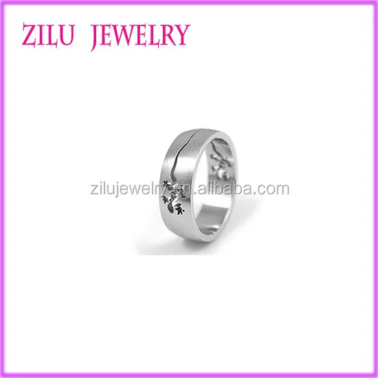 Anillo de hombre de Tungsten con escultor depósito
