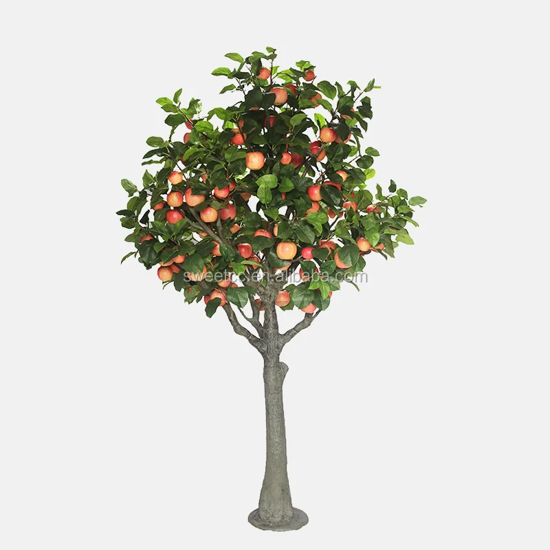 250cm Lifelike Large Artificial Apple Fruit Trees For Wedding Festival Decoration Buy