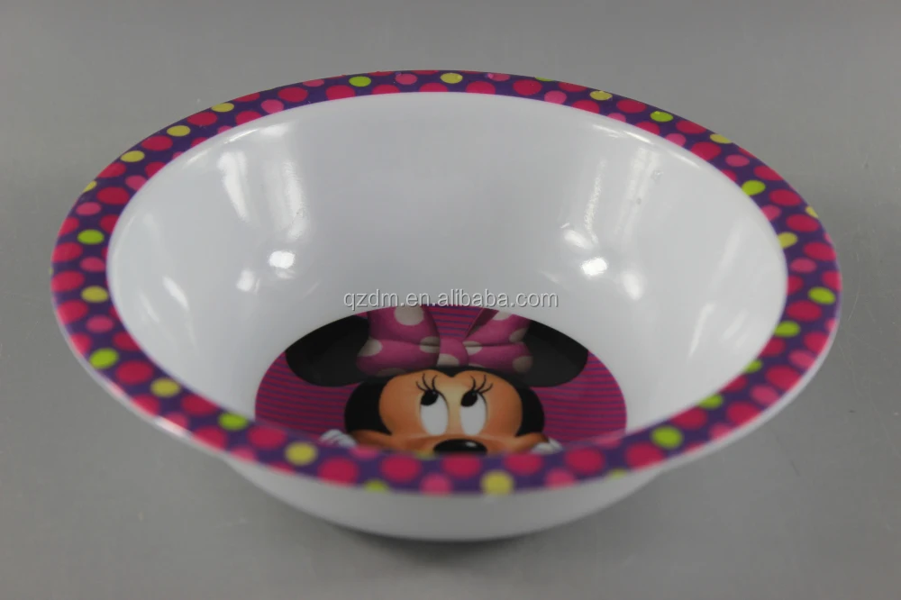 6.5inch Melamine Dinner Bowls For Children