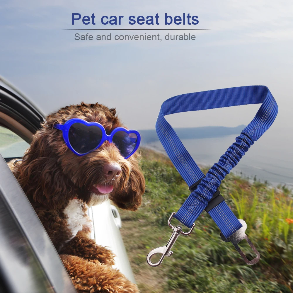 Pet Dog Cat Supplies Dog Car Seatbelt Harness Leads Elastic Reflective Safety Rope Upgraded Adjustable Dog Seat Belt Buy Upgraded Adjustable Dog Seat Belt Dog Car Seat Belt Dog Seat Belt Harness Product