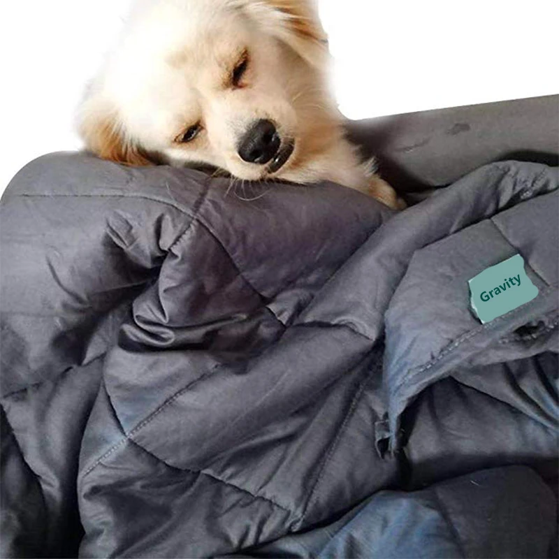 Anti Anxiety Weighted Blanket For Dog With Paws Printed - Buy Weighted