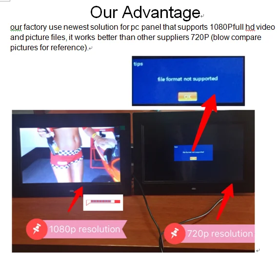 2018 English Bf Picture 15 Inch Wifi Digital Photo Frame/digital