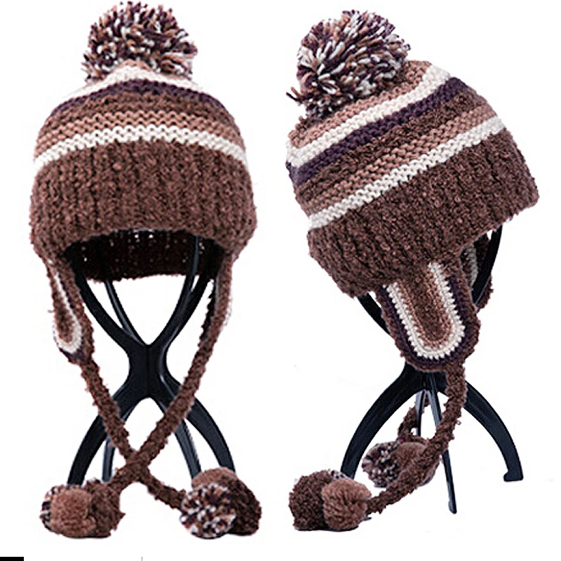 22新款冬季针织帽子 带花耳瓣图案 Buy Lady Hats Lady Knit Hat With Flower Knitted Hat With Earflaps Pattern Product On Alibaba Com