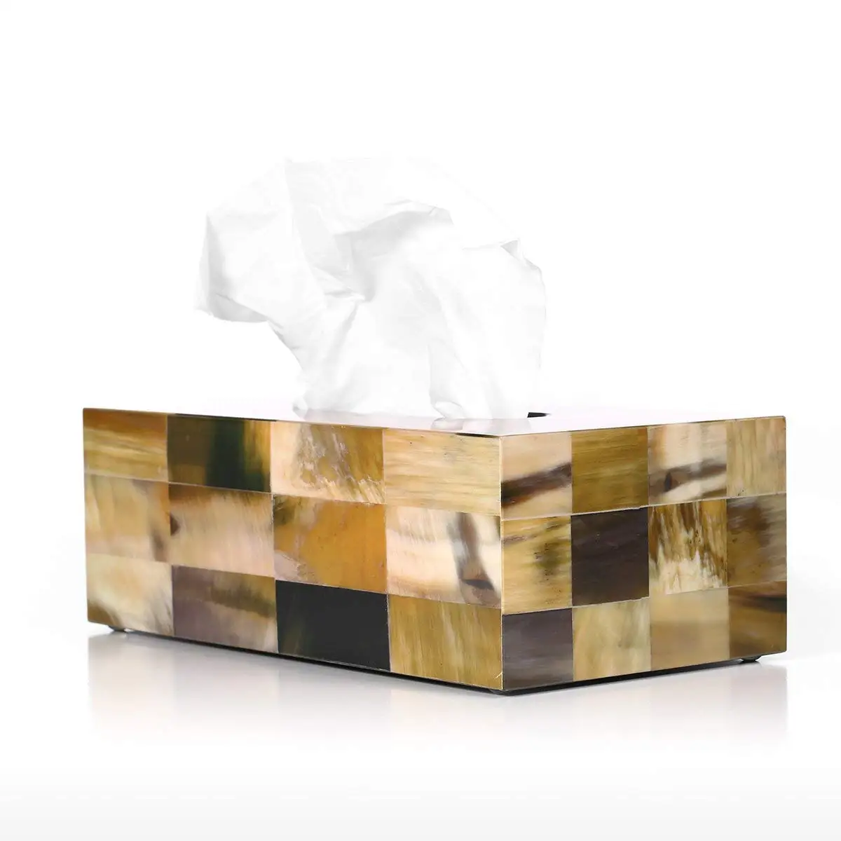 Facial Tissue Box Holder Decorative Box Cover for Bathroom Wooden AB Handicrafts DEAL OF THE DAY Bath Collection Bedroom or Office