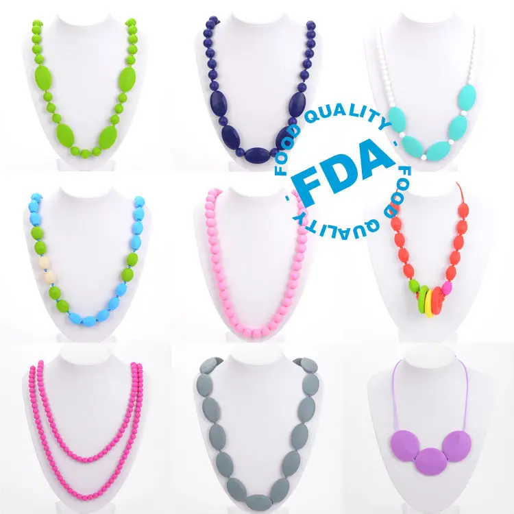 silicone teething necklace australia