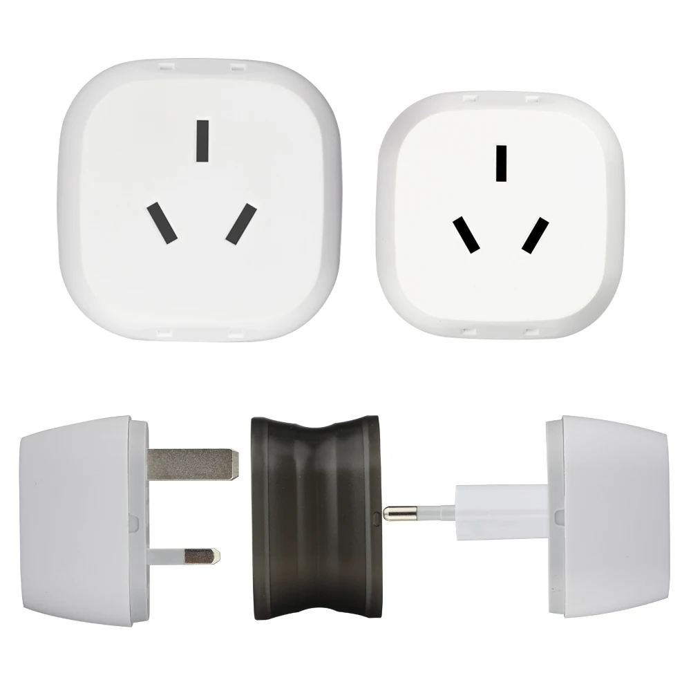 wonplug 墙壁插座旅行适配器 ac 电源 au 英国欧盟意大利插头适配器