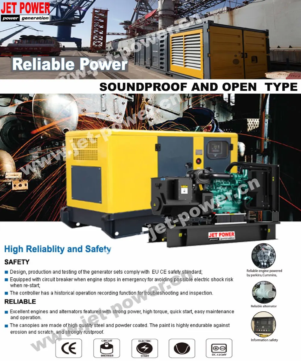 100kva Silent Diesel Generator Spare Parts Big Power Diesel Generator