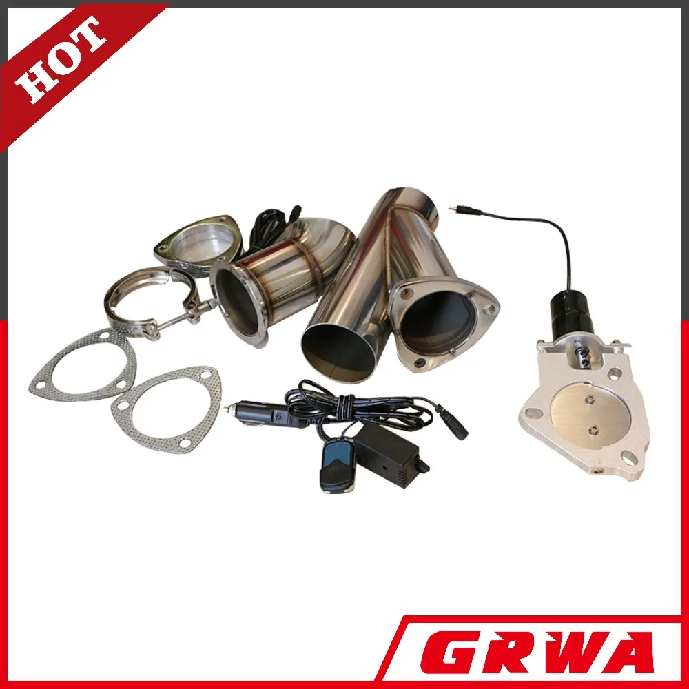 Electric Stainless Exhaust Cutout - Buy Electric Remote Control Exhaust