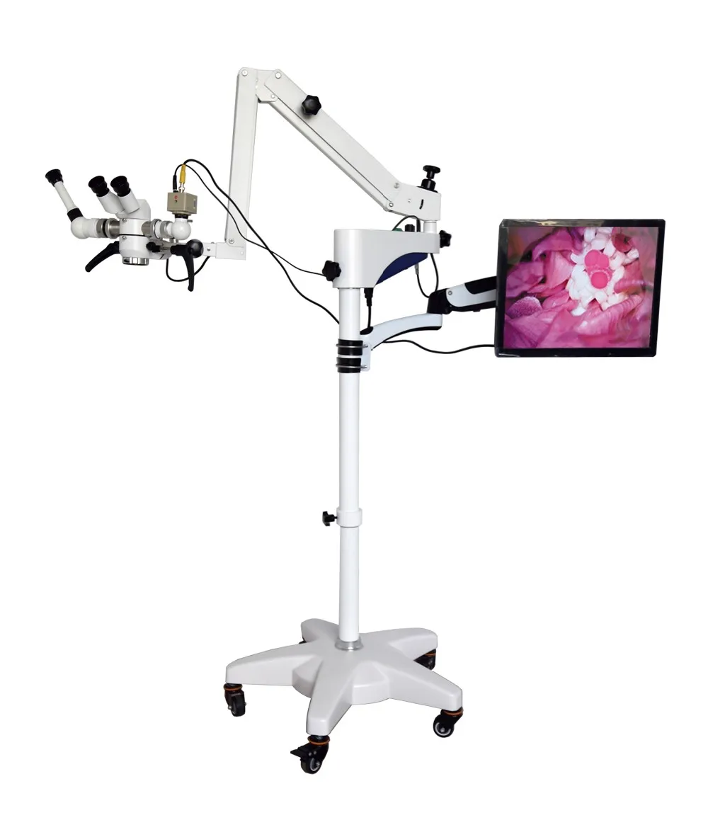 Surgery Medical Ent Operating Surgical Microscope With Micro Camera