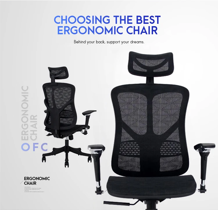 Ergonomic Modern Office Chair Swing Seat And Car Seat Style Office