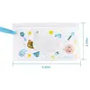 Portable baby wipe container reusable EVA plastic wet wipe pouch bag