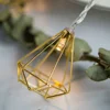Factory wholesale usb battery operated plug in iron string lights