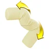 Memory Foam Twist Neck Roll Pillow,Shape Bendable,Cervical Support Pillow/ Leg Cushion