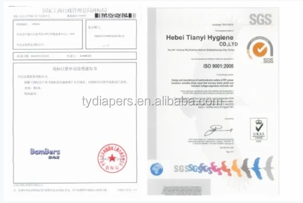 Cheap Sale Super Absorbency Adult Diaper Printed in Bulk
